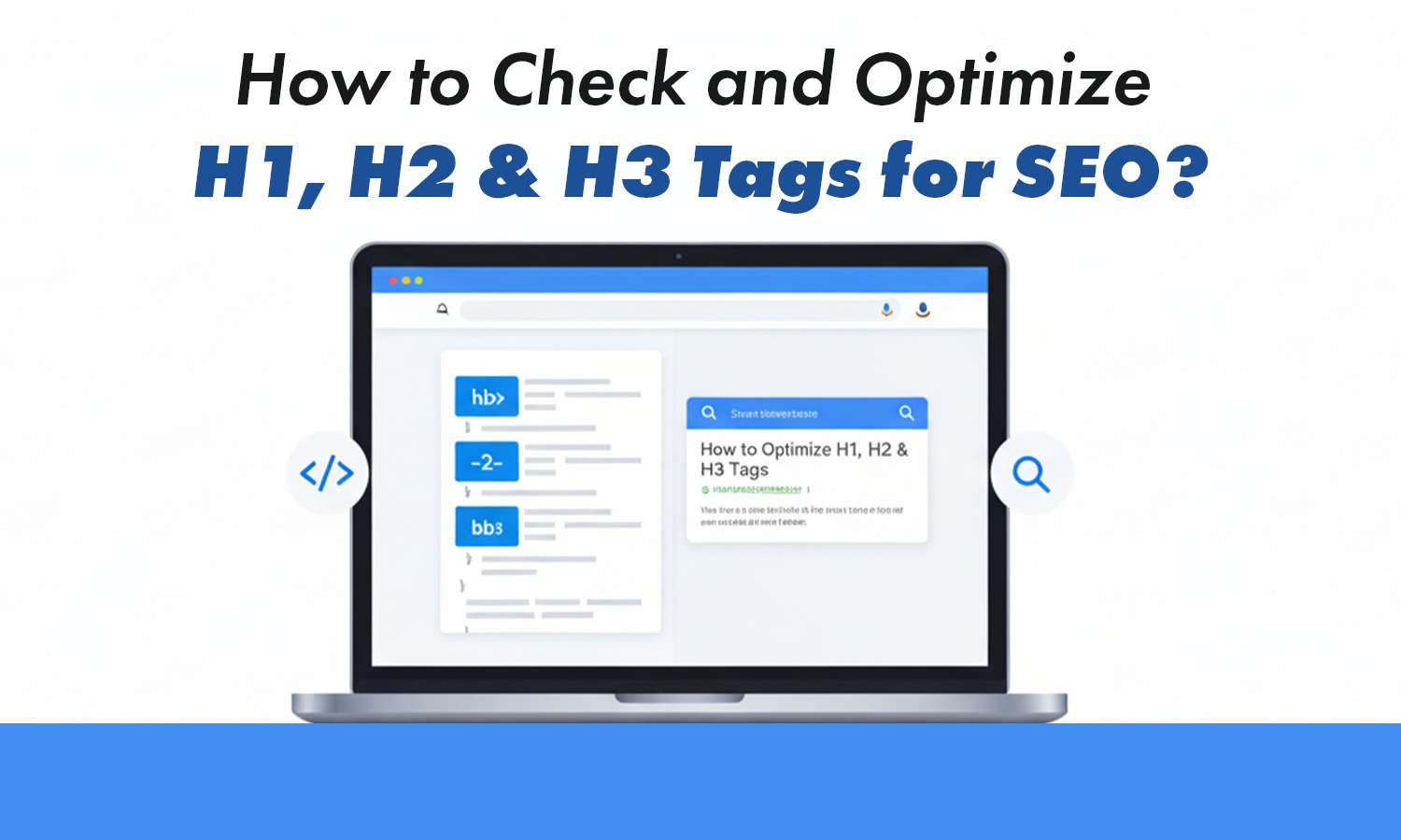 How to Check and Optimize H1, H2 & H3 Tags for SEO?